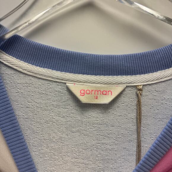 NWT Gorman Dolphin Flowers Freedom Time Pullover Sweatshirt Sz 12 (M) - Picture 6 of 7